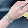 Anillo de Flor Retro Artístico de Moda de Nicho para Mujeres, Anillo Abierto de Loto Vintage Único y Elegante para el Dedo Índice