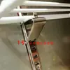 Barra de Escalera de Acero Inoxidable Engrosada Hebilla de Refrigerador Accesorios para Estante de Congelador Barra de Soporte Barra de Fijación Soporte de Congelador Barra de Tarjeta