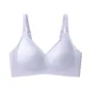 Sutiã Sem Costura de Verão com Efeito Push-Up e Anti-Queda, Sutiã de Látex Sem Fio Respirável, Atacado a partir de 15,8 Yuan