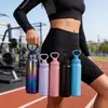 Taza Espacial de Color Sólido para Exteriores de 12 oz Termo de Acero Inoxidable 304 Taza de Agua para Deportes al Aire Libre de Alta Apariencia Personalizada