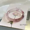 Direto da Fábrica Jade Branco Menina retrô Violeta pulseira de sino de barra redonda grossa temperamento simples pulseira de Concubina Imperial..