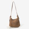 Bolso Cruzado Casual de Paja Color Sólido, Nuevo Bolso de Hombro Tejido con Borlas Versátil de Verano, Bolso de Playa Estilo Vacaciones en la Costa para Mujer