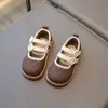 Zapatos Individuales de Moda para Niñas Estilo Pequeño Chanel de Primavera y Otoño, Zapatos para Niños con Patrón de Diamantes y Suela Suave, Zapatos Pequeños de Cuero para Niños