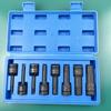 Chave de soquete rotativa hexagonal 1/2 pressão pneumática cabeça correspondente parafuso pneumático lote externo pressão hexagonal lote manga