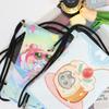 Bolsa Móvil de Almacenamiento para Estudiantes de Algodón y Lino Transfronteriza con Estampado de Dibujos Animados Bolsa Cruzada Personalizada para Teléfono Móvil para Mujeres Venta al por Mayor