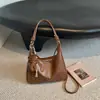 Bolsa Retro de Grande Capacidade Estilo Coreano Transfronteiriça 2026 Nova Moda Bolsa Tote de Nicho Textura Bolsa de Ombro Casual