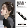 Pasador Estilo White Deer para Mujer con Flequillo, Pasador para Cabello Suelto, Artefacto para Trenzas, Pinza Lateral, Pinza de Pato, Accesorio para el Cabello