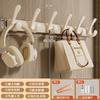 Gancho sin perforaciones para colgar en la pared, para baño, cocina, dormitorio, puerta, percha resistente y de gran capacidad.