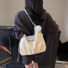 Mochila Retrô Feminina para Deslocamento de Comércio Exterior 2025 Nova Bolsa de Ombro Versátil e Moderna Bolsa Tote Multifuncional para Aula