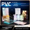 Fornecimento PVC embalagem caixa de embalagem plástica transparente pet caixa de cosméticos caixa de embalagem de pvc transparente pode ser impresso logotipo