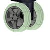 Amazon nova tampa protetora de polia de bagagem de silicone tampa anti-colisão mudo de redução de ruído silicone tampa de rodízio de carrinho de silicone