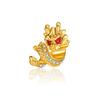 Novo Estilo Chinês Estilo Nacional Ano do Dragão Contas de Dragão Dourado Pulseira de Animal Contas Soltas DIY Desenho Animado Ano do Zodíaco Contas de Fio Vermelho