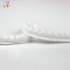 1.1cm Cinta Elástica de Encaje con Bolas de Felpa de Colores Cinta de Encaje Pompones Pequeños Accesorios para Baño DIY Tela Hecha a Mano