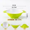 Tazón especial para hot pot picante, tazón grande con dos asas, tazón para fideos de arroz y fideos de caracol, tazón comercial para hot pot picante, vajilla de melamina, tazón para tienda de fideos