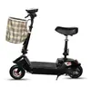 Mini Scooter Eléctrico Delfín Pequeño con Batería Coche Pequeño Plegable con Batería Scooter de Movilidad para el Campus