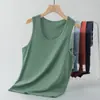 Chaleco de Seda de Hielo Modal para Hombre Verano Delgado Antibacteriano Antiácaros Camiseta sin Mangas Deportiva Sudadera Refrigerante Secado Rápido Sin Mangas Camisola
