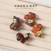 Accesorios de Caballo Pintados por Ambos Lados de Sándalo Morado, Accesorios DIY de Madera de Águila, Adornos de Madera de Palisandro Original Estilo Sándalo Barbie