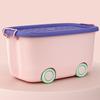 Caixa Organizadora de Brinquedos para Crianças Cesto Doméstico para Organizar Roupas de Bebê Caixas para Armazenar Lanches Caixa Organizadora de Plástico Caixa Divertida Fofa