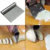 Cortador de fideos de acero inoxidable en ángulo recto con escala raspador de mantequilla crema para pan para el hogar panel de corte herramienta de horneado comercial