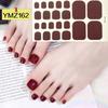 YMZ148-166 20 Años Pegatinas para Pies Nuevas Pegatinas para Manicura Pegatinas para Pies 22 Pegatinas Pequeñas Pegatinas Impermeables para Uñas Pegatinas para Uñas de los Pies