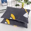 Juego de almohadas individuales con funda extraíble y lavable para el cuello de estudiantes y adultos, juego de almohadas para el cuello, par