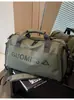 Bolsa Fitness Transfronteiriça Masculina Grande Capacidade Bolsa de Viagem de Luxo Bolsa Esportiva Multifuncional à Prova d'Água Bolsa de Armazenamento com Separação Seca e Úmida