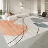 Sala de Estar Color Crema Antideslizante Gama Alta Lujo Ventana Saliente Alfombrilla para Sofá Sin Lavar Dormitorio Mesita de Noche Mesa de Café Alfombra