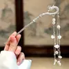 Nuevo Pasador de Aleación con Borla Estilo Chino para Mujer, Pasador de Gama Alta de Nicho, Pasador Versátil de Estilo Antiguo para Accesorios de Peinado Cheongsam y Hanfu