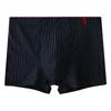 Ropa Interior para Hombre, Algodón Puro, Boxer de Rayas Tejidas por Color, Transpirable, Talla Grande, Nuevo Modelo de Cadena de Suministro Popular de Transmisión en Vivo