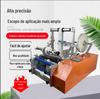 Máquina de etiquetagem semiautomática plana para garrafas redondas de mesa MT-50 Máquina de etiquetagem semiautomática para garrafas pequenas de vidro de vinho tinto