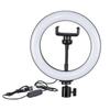 Atacado do Fabricante Luz de Preenchimento em Anel de Mesa de 8 polegadas Câmera de Celular LED Portátil Ajustável Luz Universal de Beleza para Transmissão ao Vivo