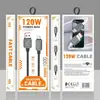 Cable de Datos USB Adecuado para Teléfono Móvil Apple Android Cable de Datos Tipo-C con Caja Cable de Datos al por Mayor