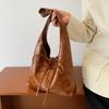 2026 Versión Coreana Bolso de Nicho para Mujer Versátil Casual con Lazo Gran Capacidad Bolso de Hombro Axila Tote al por Mayor