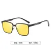 Nuevas Gafas de Sol Polarizadas Fotocromáticas Transfronterizas 2026 para Hombre, Gafas de Sol Cuadradas para Conducir, Modernas y de Alta Gama, Adecuadas para Miopía