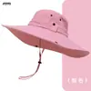 Sombrero de Pescador de Verano con Protección Solar para Montañismo para Hombre, Sombrero para Exteriores con Ala Ancha para Pesca en Verano