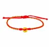 Pulsera de Cinco Monedas de los Emperadores Trituradas en Hielo de Oro Puro 999, Pulsera de Oro, Pulsera de Oro Puro 3D, Peso Ligero, Regalo de Cumpleaños