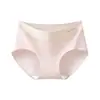 Estilo Novo Outono e Inverno Algodão Amigo da Pele Sem Costura Algodão Puro no Gancho Cintura Média Alta Estendida no Gancho Respirável Algodão Roupa Íntima Feminina