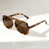 Gafas de sol estilo aviador americanas de montura cuadrada, puente simple individual o doble, unisex, adecuadas para viajes al aire libre y protección solar
