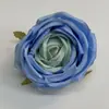 Cabeça de Flor Rosa Amarela Transfronteiriça 8cm Cabeça de Flor de Rosa Artificial Fundo de Casamento Parede de Flores Trepadeira Arco de Estrada Cabeça de Flor Liderante