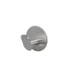 Gancho Adhesivo Fuerte de Acero Inoxidable 304 Transfronterizo, Sin Taladro, Gancho Único Sin Rastro para Baño, Cocina y Detrás de la Puerta Gancho Metálico para Abrigos