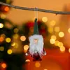 Nuevos adornos colgantes de espuma 3D de Navidad, pequeños colgantes de tela de Navidad de pie, decoraciones para árbol de Navidad, pequeños colgantes