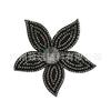 Moda Fragancia Pequeña Gama Alta Pedrería Diamante Caliente Flor de Cinco Pétalos DIY Hecho a Mano Tocado Flor para Zapato Broche Accesorios para Ropa