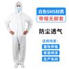 Ropa Protectora Desechable Tela No Tejida Monopieza con Capucha Impermeable y a Prueba de Polvo Ropa de Trabajo Ropa de Aislamiento para Aspersión de Pintura en Granjas de Cerdos