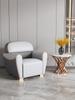 Balcón de oficina color a juego de lujo ligero sala de recepción sala de reuniones negocios VIP área de descanso negociación combinación sofá traje