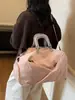 Bolsa de Viaje Transfronteriza Bolsa de Equipaje Color Sólido Nicho Alta Calidad Simple Versátil Bolso de Mano Bolso Cruzado Deportes Yoga Mayoreo