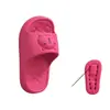 Pantuflas de Kapibala para Niñas Verano Interiores Hogar Baño Antideslizantes Eva Suela Gruesa Pantuflas Familiares para Niñas