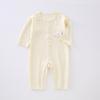 Macacão de bebê com sensação refrescante, roupa para recém-nascido, primavera e verão, roupa fina para bebê com ar condicionado, pijama