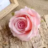 Lindas Cabeças de Flor de Rosa em Flanela Multicolor de Alta Qualidade Não Deformáveis Parede de Flores para Casamento Sistema de Cores Especial Outono e Primavera Flores Artificiais