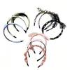 Diadema de tela plisada nueva, elegante y delicada para mujer, con un versátil diseño de lazo de lunares, perfecta para lavarte la cara o como accesorio para el cabello