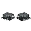 Pj-213 Socket para Auriculares Horizontal de 2.5mm Interfaz Hembra Conmutador de Audio y Video Mono Pj-213M